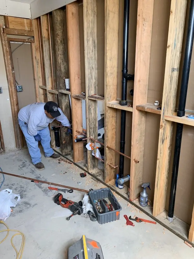 Commercial rough-in plumbing for Commercial Plumbing in Wood Valley